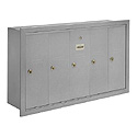 Vertical 5 Door Front Loading Mailboxes
